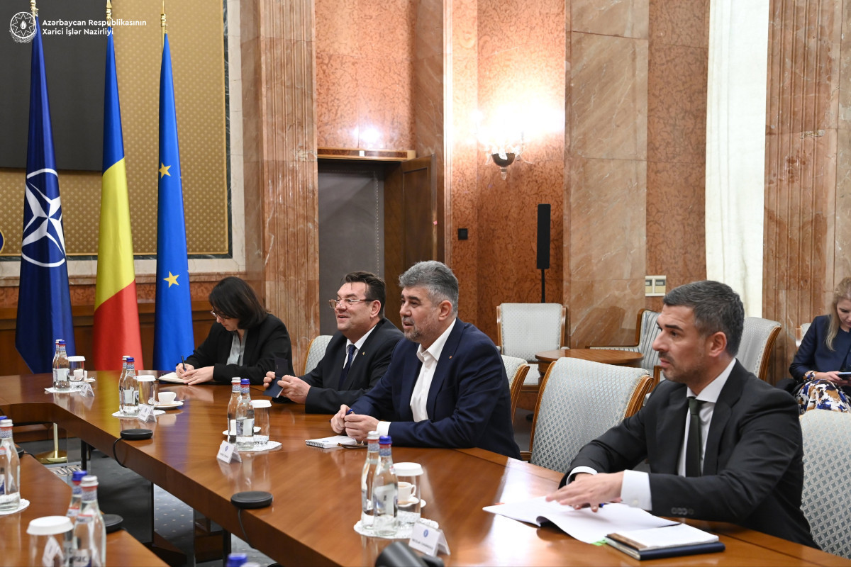 Глава МИД Азербайджана встретился с премьер-министром Румынии-ОБНОВЛЕНО 