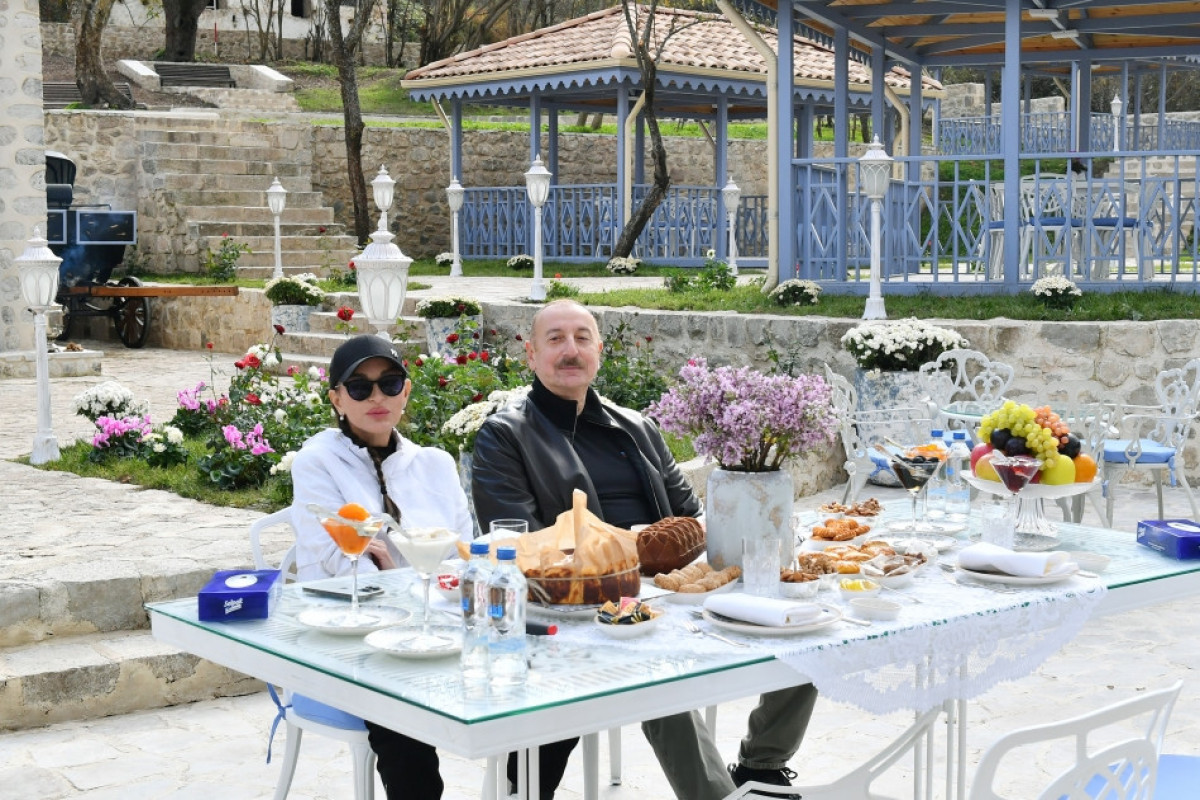 Президент и первая леди приняли участие в открытии отеля Yasəmən в Шуше -ОБНОВЛЕНО -ФОТО 