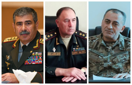 Руководство Минобороны Азербайджана награждено орденом «Карабах»