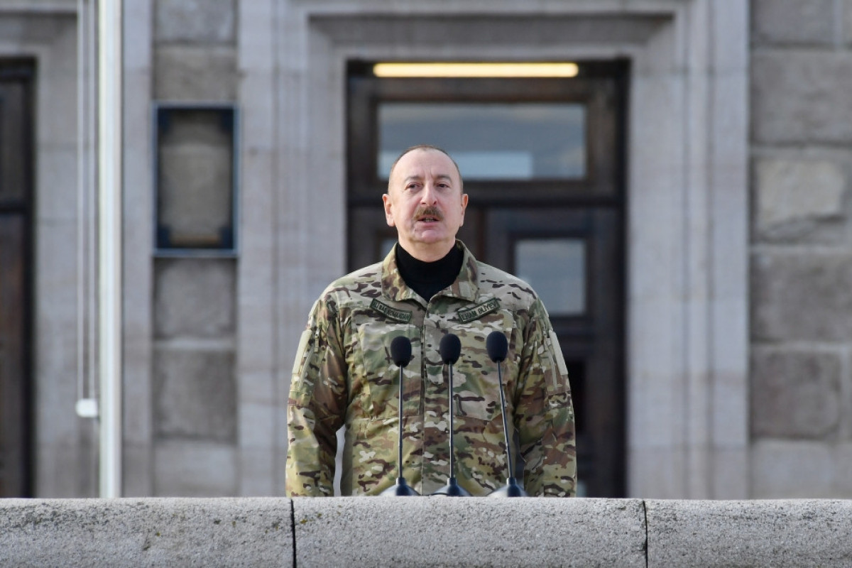 Президент Ильхам Алиев