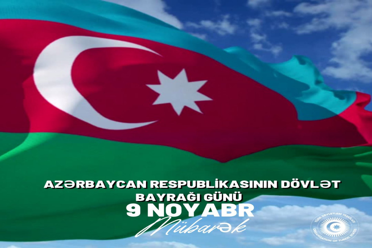 ОТГ поздравила азербайджанский народ с Днем Государственного Флага-ФОТО 