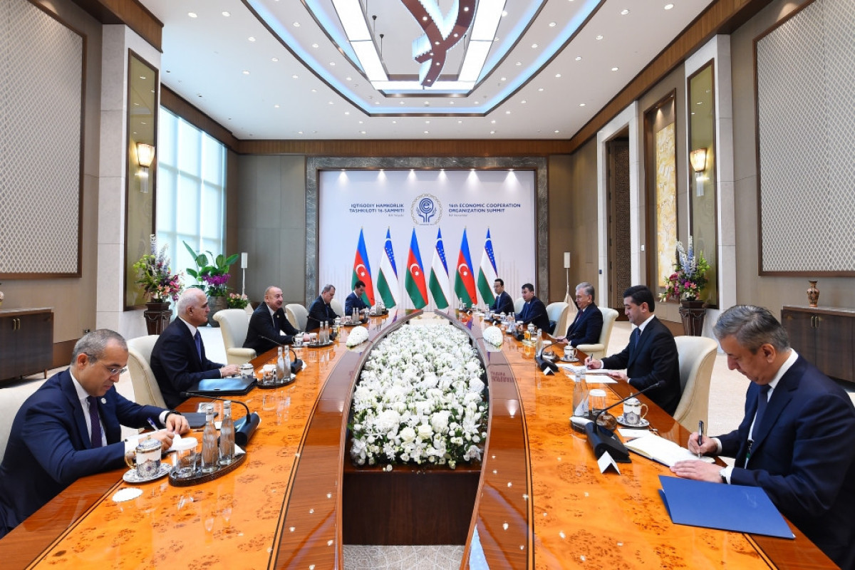 Президент Ильхам Алиев встретился в Ташкенте с президентом Узбекистана -ОБНОВЛЕНО 