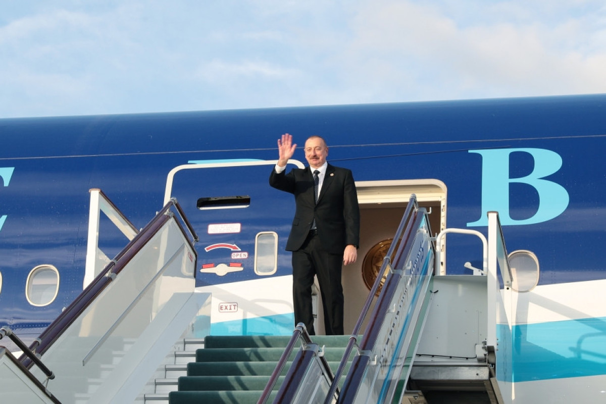 Завершился визит Президента Ильхама Алиева в Узбекистан