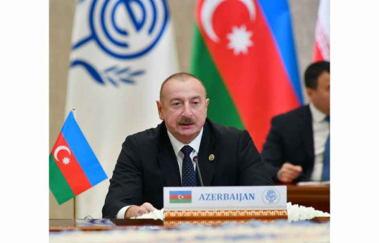 Президент Ильхам Алиев