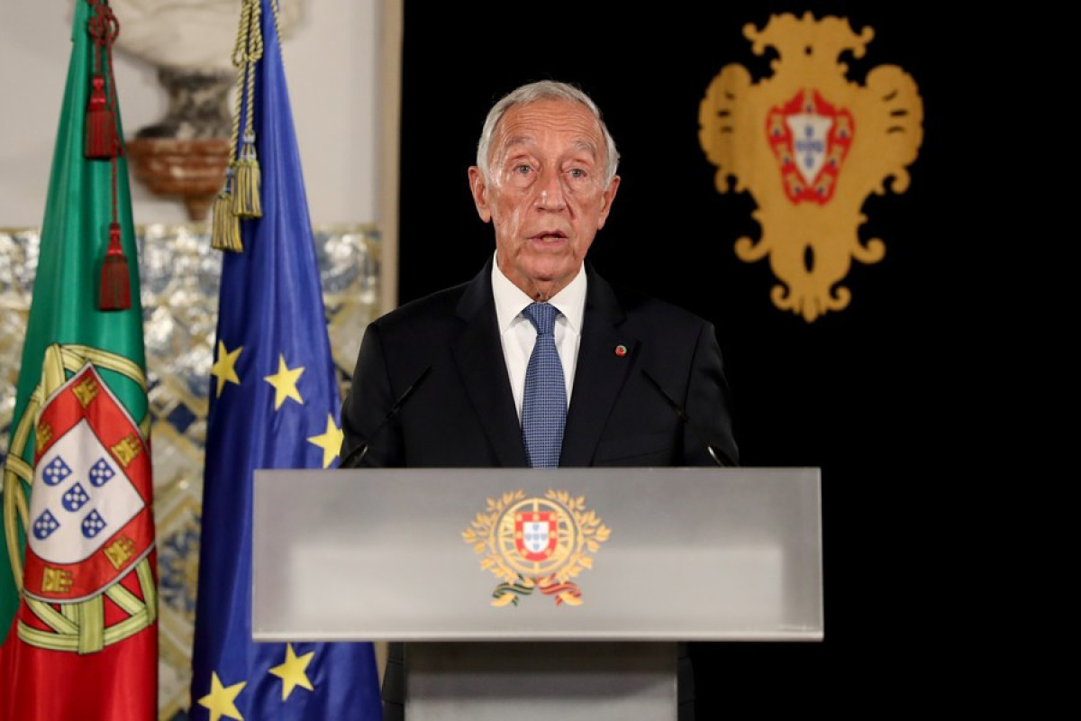 Президент Португалии Марселу Ребелу ди Соуза