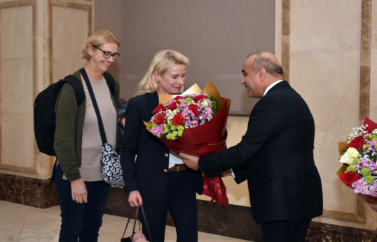 Президент Парламентской ассамблеи ОБСЕ Пиа Каума прибыла с визитом в Азербайджан -ФОТО 