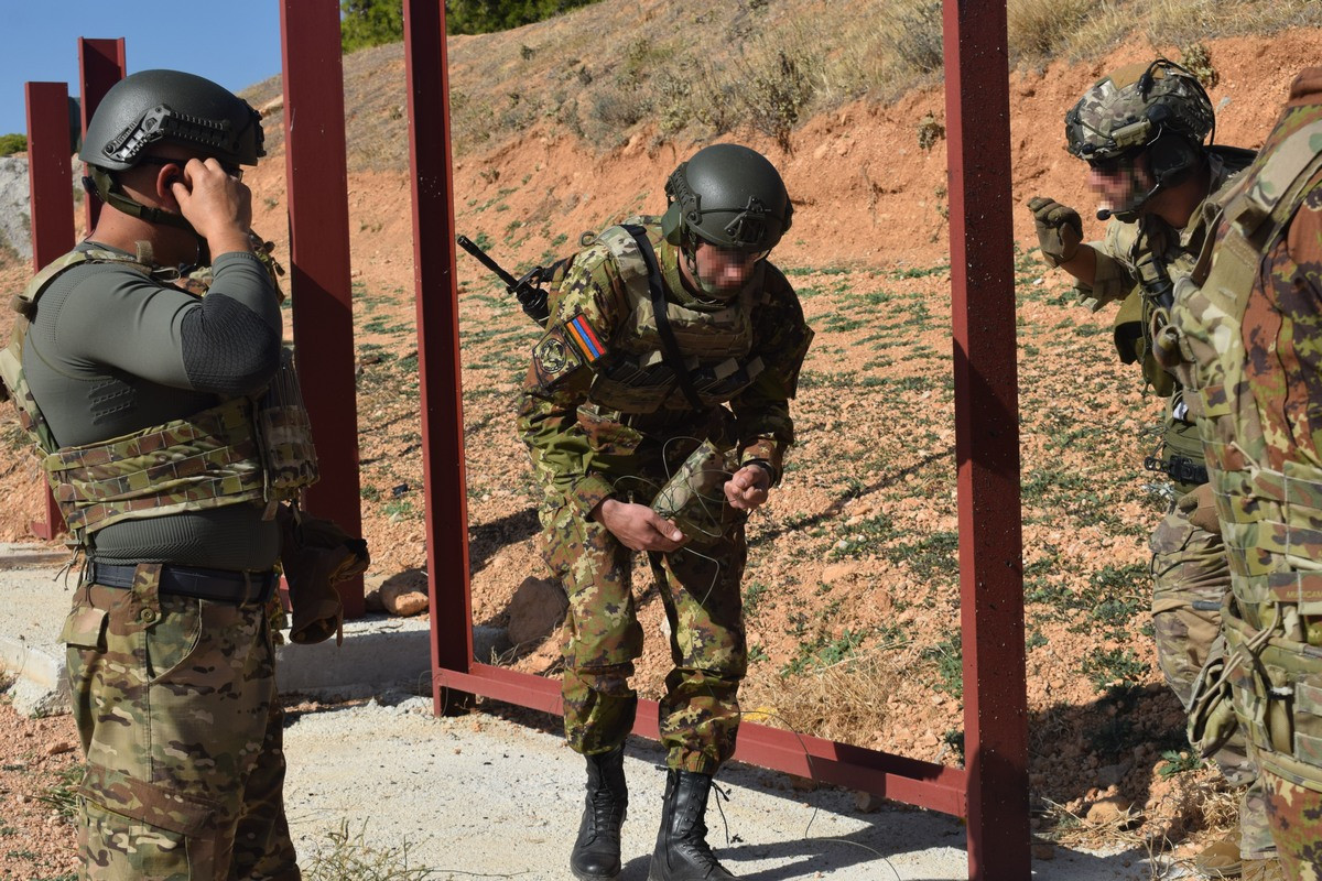Силы спецназа Армении, Греции и Кипра провели совместные учения - ФОТО 