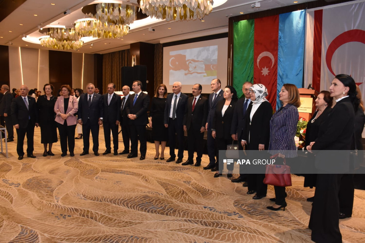 В Баку отметили 40-летие независимости Турецкой Республики Северного Кипра-ФОТО 