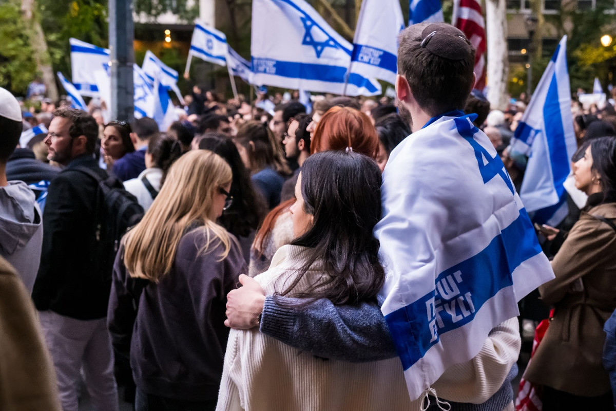В Вашингтоне проходит масштабная акция в поддержку Израиля-ВИДЕО 