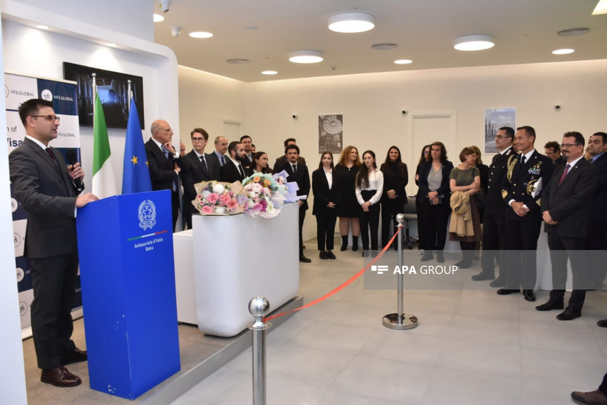 В Баку открылся Итальянский визовый центр -ФОТО 