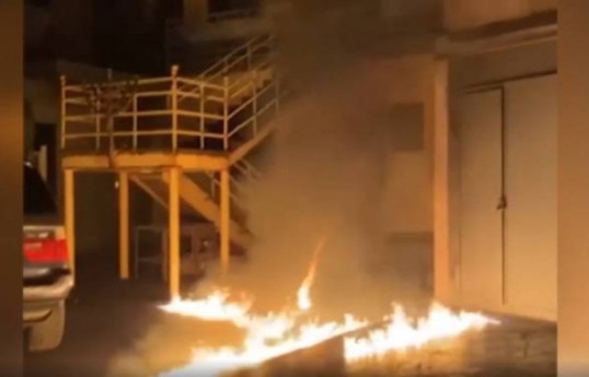 Начато расследование по факту поджога синагоги в Ереване - ВИДЕО 