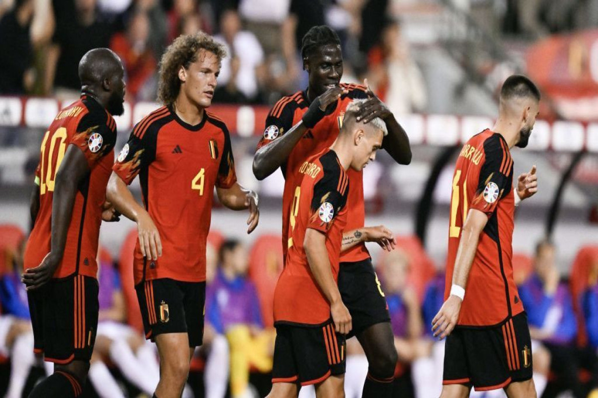 Бельгия разгромила сборную Азербайджана со счетом 5:0
