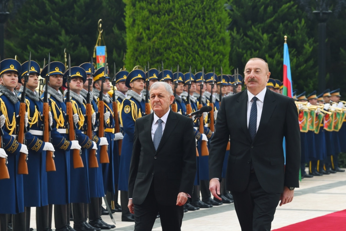 Состоялась церемония официальной встречи Президента Ирака
