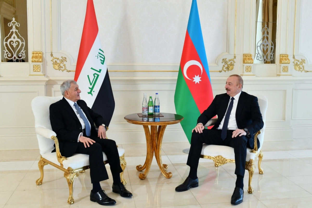 Состоялась встреча один на один президентов Азербайджана и Ирака -ОБНОВЛЕНО-1 