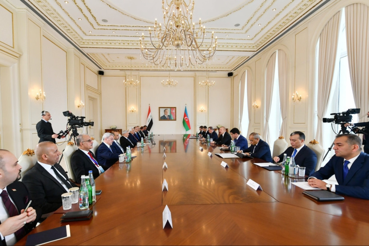 Состоялась встреча президентов Азербайджана и Ирака в расширенном составе -ОБНОВЛЕНО-1 