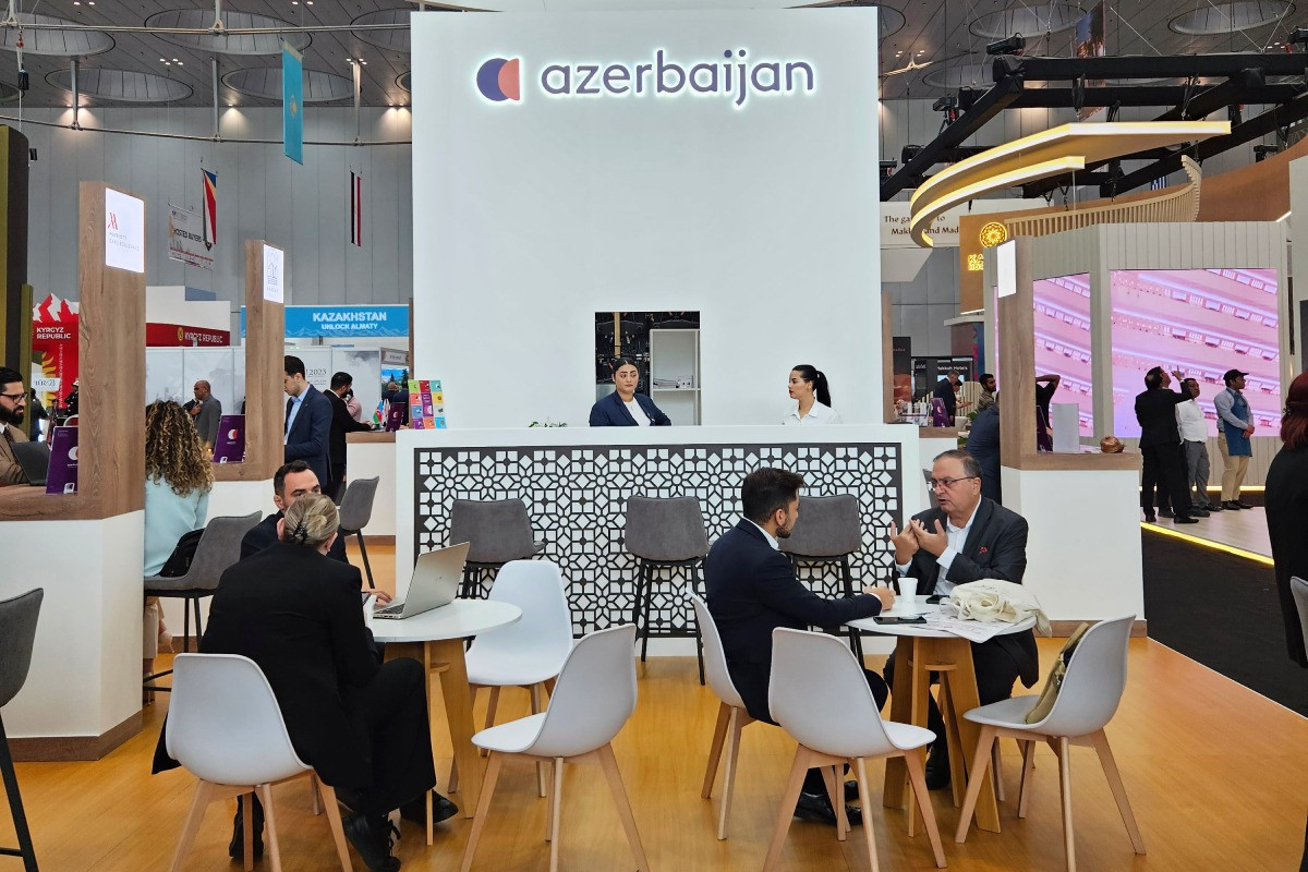 Туристические возможности Азербайджана представлены на международной выставке в Катаре - ФОТО 