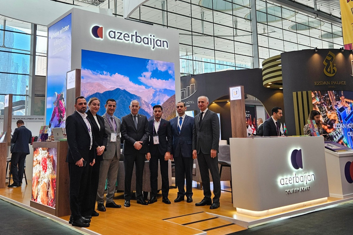 Туристические возможности Азербайджана представлены на международной выставке в Катаре - ФОТО 