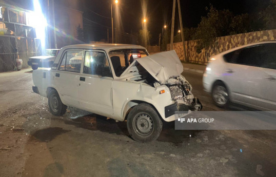 На западе Азербайджана произошла авария, пострадали шесть человек, включая ребенка
