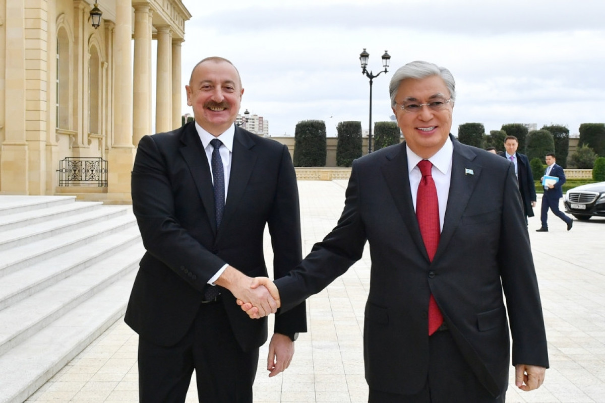 Состоялась встреча президентов Азербайджана и Казахстана-ОБНОВЛЕНО 