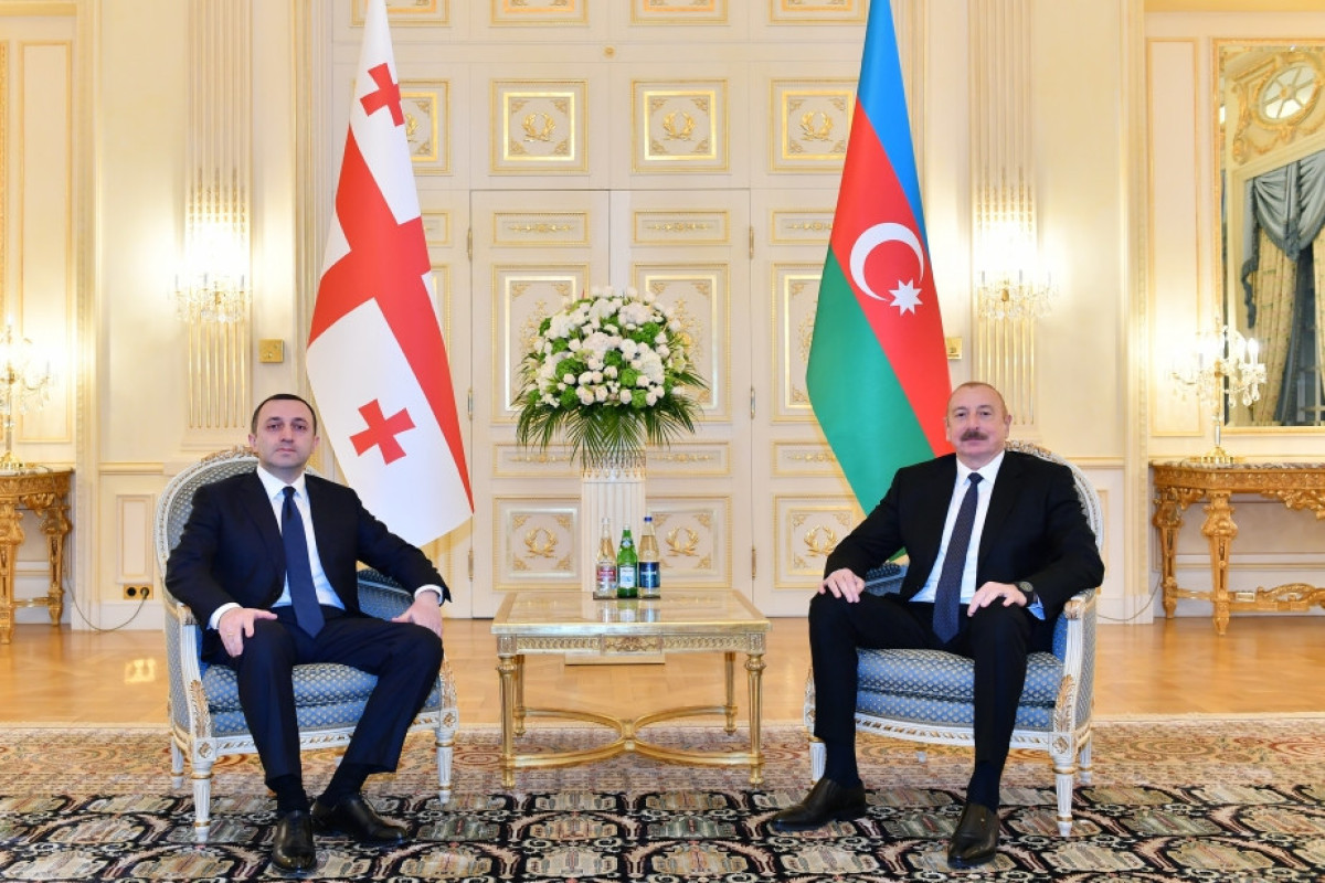 Президент Азербайджана встретился с премьер-министром Грузии -ОБНОВЛЕНО 