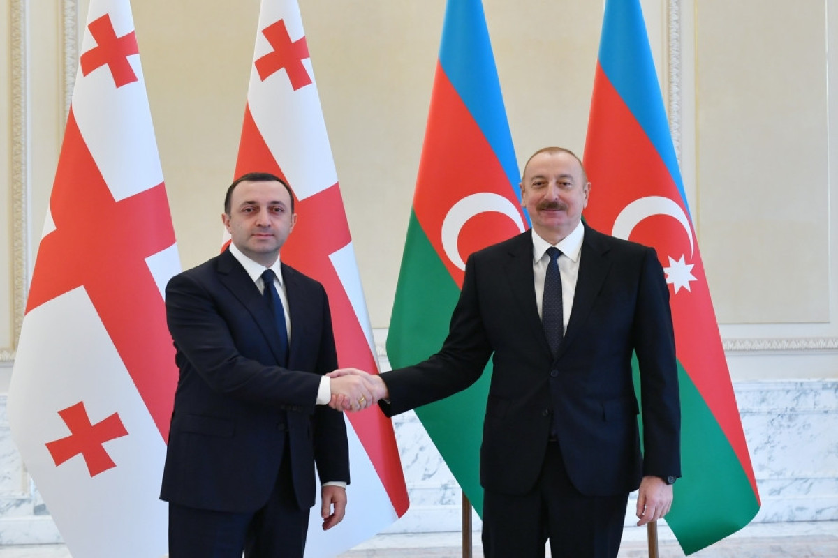 Президент Азербайджана встретился с премьер-министром Грузии -ОБНОВЛЕНО 