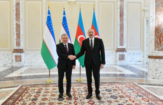 Состоялась встреча президентов Азербайджана и Узбекистана-ОБНОВЛЕНО 