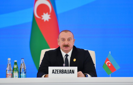Президент Ильхам Алиев