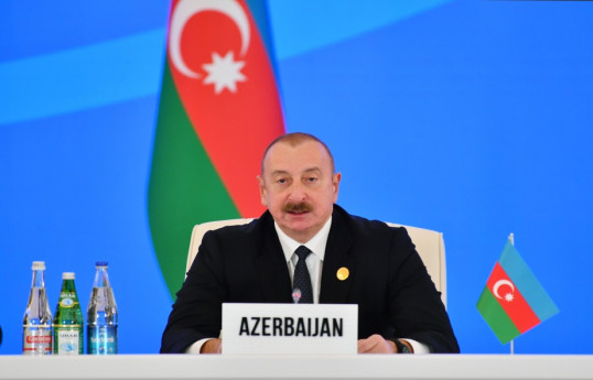 Президент Ильхам Алиев