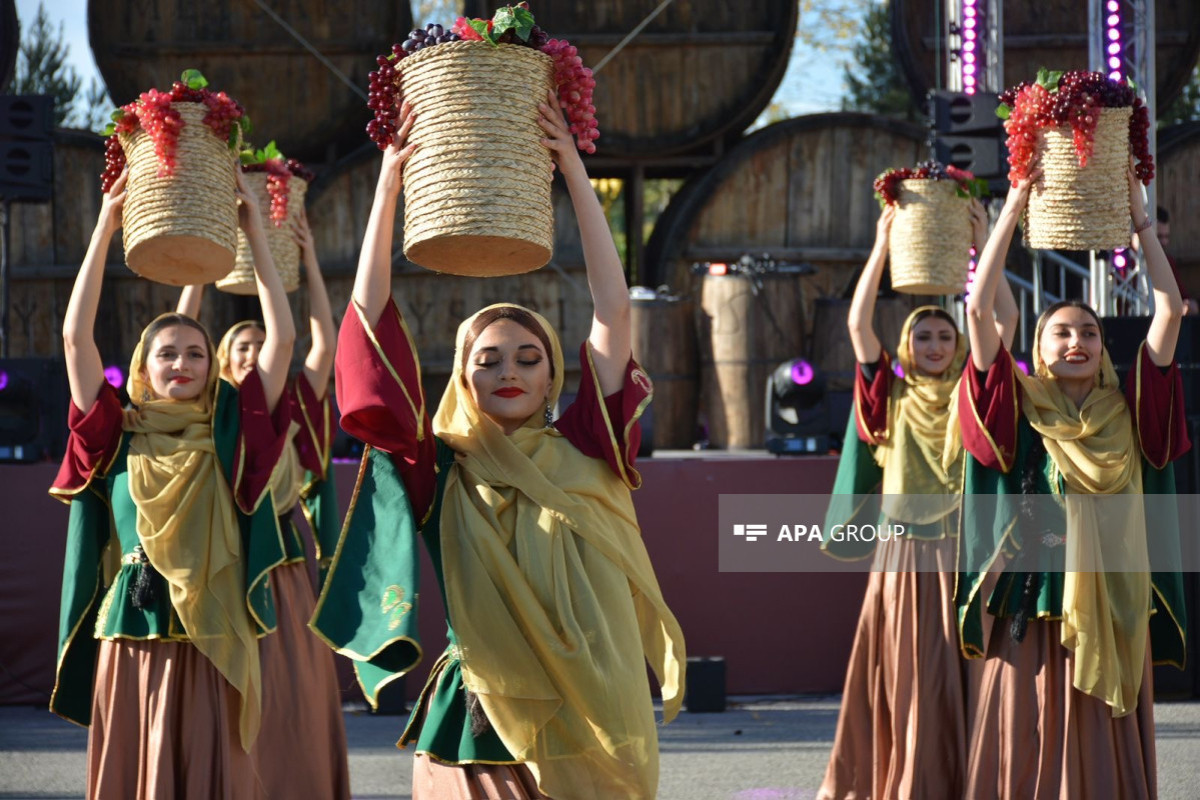 В Шамахы проходит Второй фестиваль вина и винограда-ФОТО 