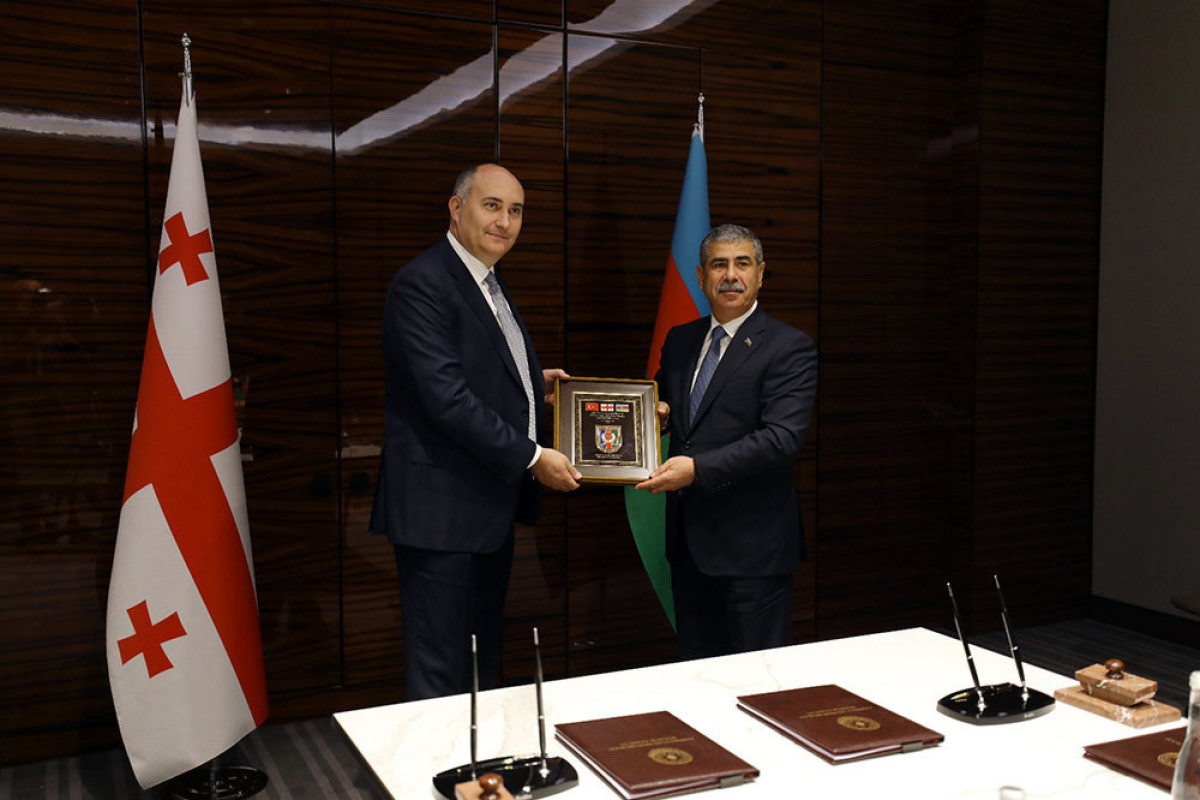 Подписан План военного сотрудничества между Азербайджаном и Грузией