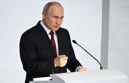 Президент России Владимир Путин