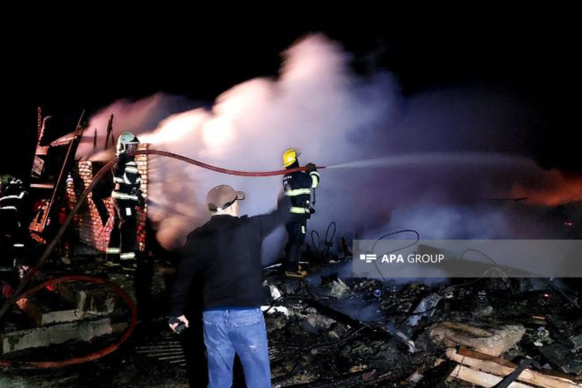 В Азербайджане пожар унес жизни пятерых человек - ФОТО -ВИДЕО -ОБНОВЛЕНО 4 