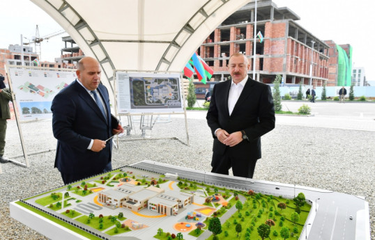 В городе Физули заложен фундамент  детсада на 240 мест -ОБНОВЛЕНО 