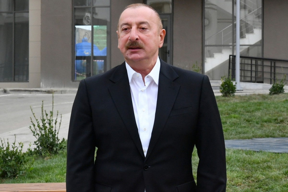 Президент Ильхам Алиев