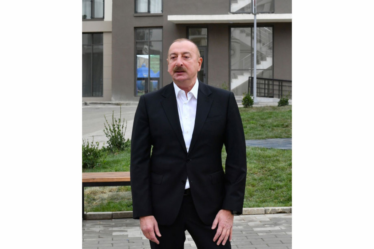 Президент Ильхам Алиев