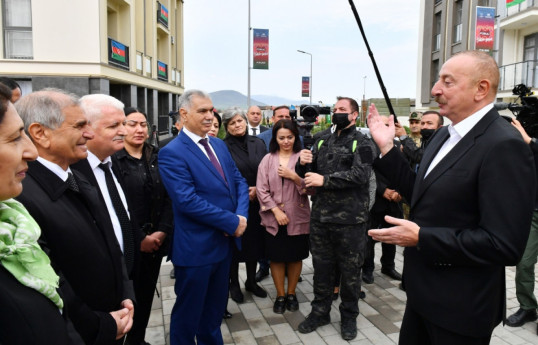 Президент Ильхам Алиев