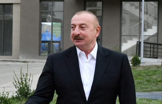 Президент Ильхам Алиев