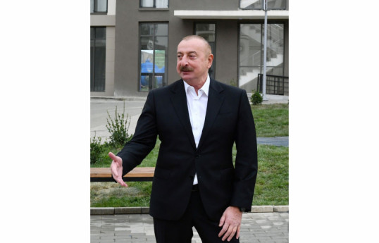 Президент Ильхам Алиев
