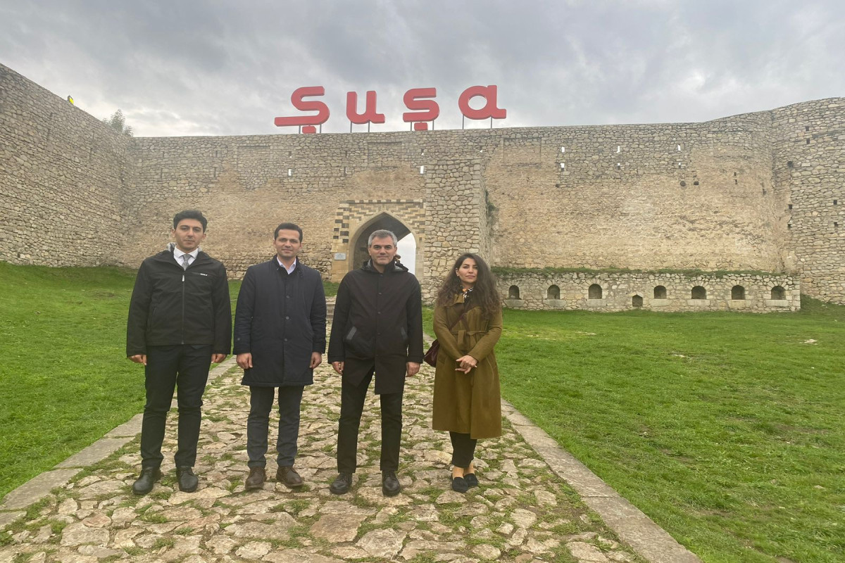 Делегация ВНСТ совершила визит в азербайджанский город Шуша