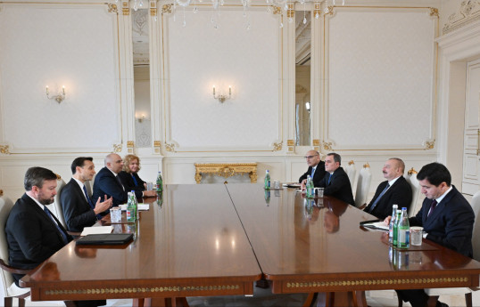 Президент Азербайджана принял представителя Госдепартамента США - ОБНОВЛЕНО 