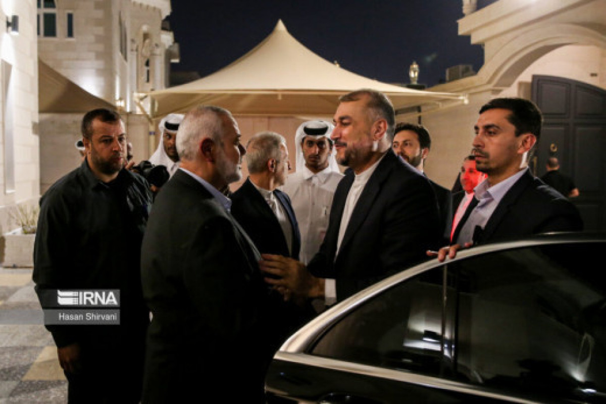 Лидер ХАМАС и глава МИД Ирана обсудили ситуацию в Газе