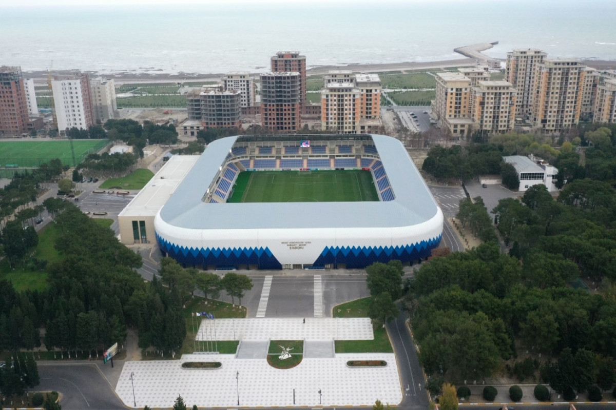 Президент Азербайджана ознакомился с условиями, созданными на Сумгайытском городском стадионе-ОБНОВЛЕНО 