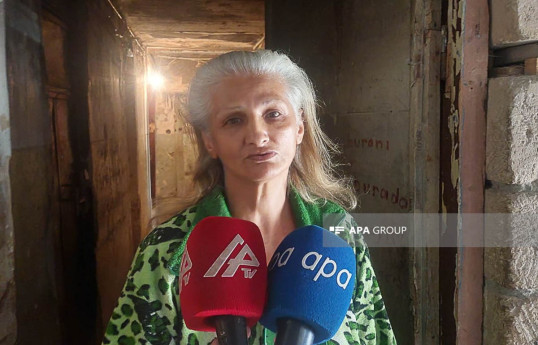 Женщина, бросившая на улицу двух своих малолетних внуков в Гяндже, рассказала о причинах такого поступка