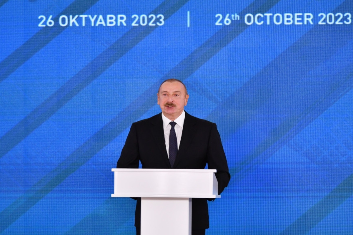 Президент Ильхам Алиев