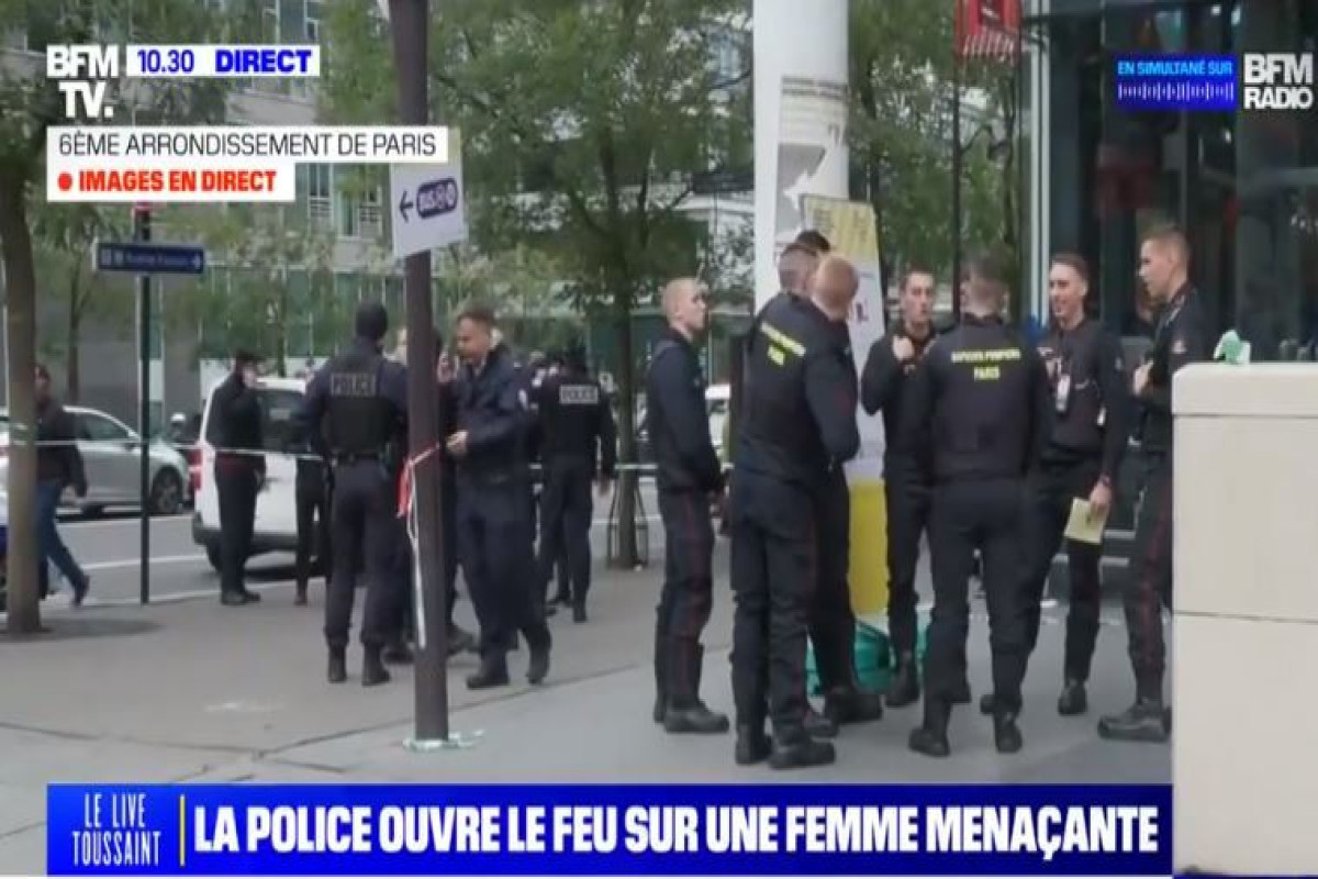 В Париже полиция открыла огонь по женщине, которая грозилась взорвать себя в метро