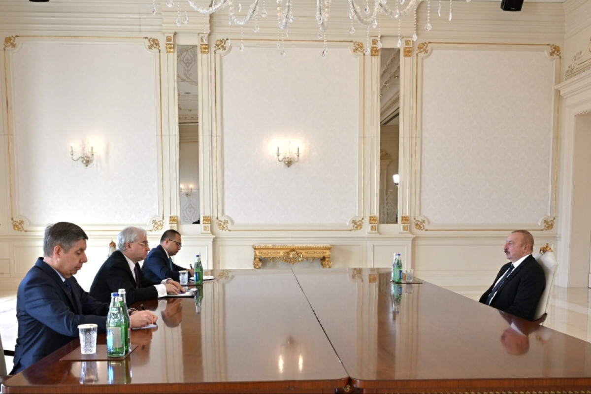 Президент Ильхам Алиев принял спецпредставителя МИД России