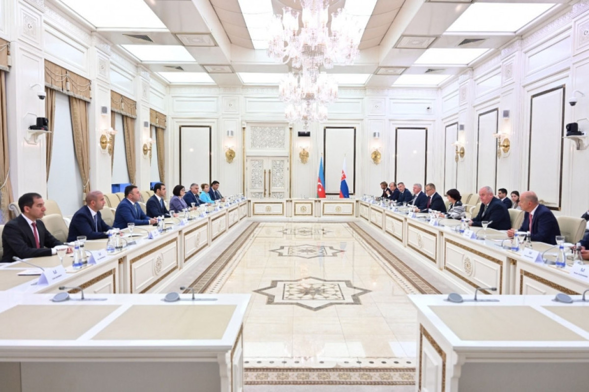Сахиба Гафарова встретилась с председателем Национального совета Словакии-ФОТО 