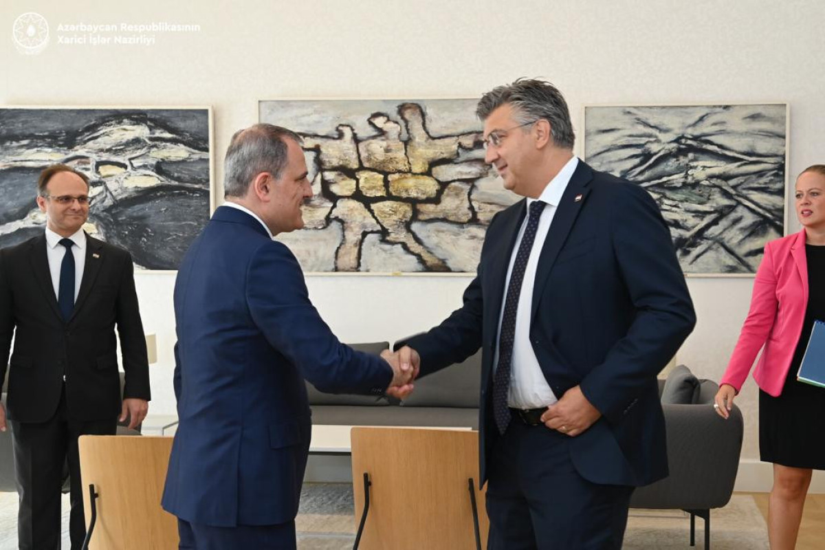 Премьер-министр Хорватии принял Джейхуна Байрамова-ОБНОВЛЕНО 