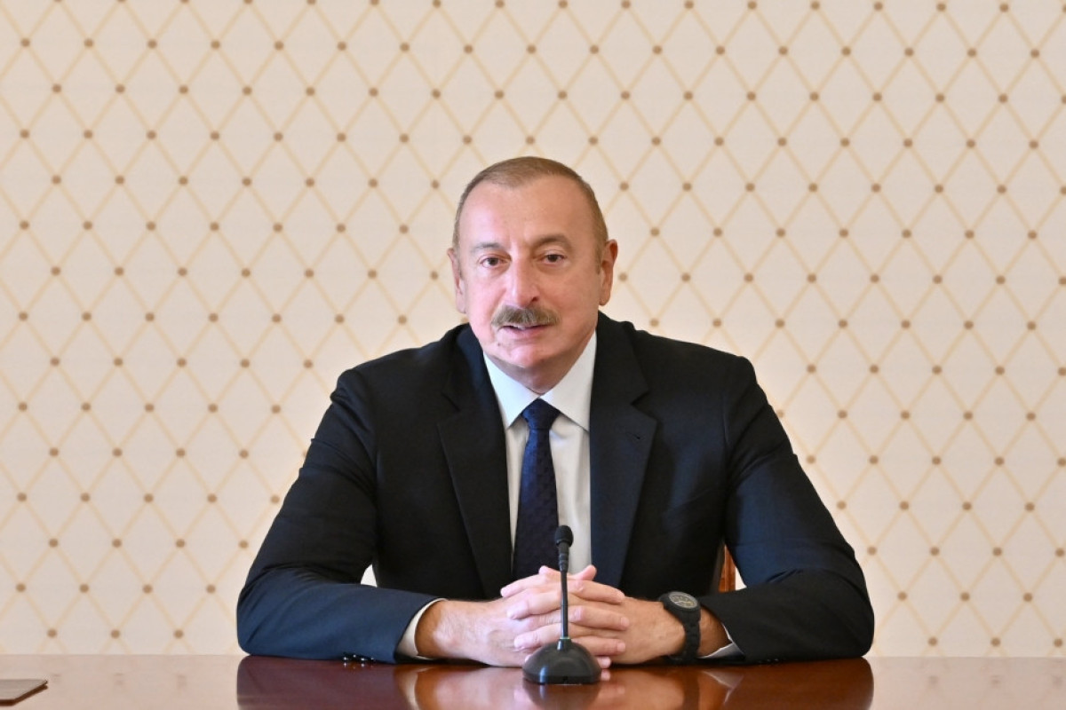 Президент Ильхам Алиев