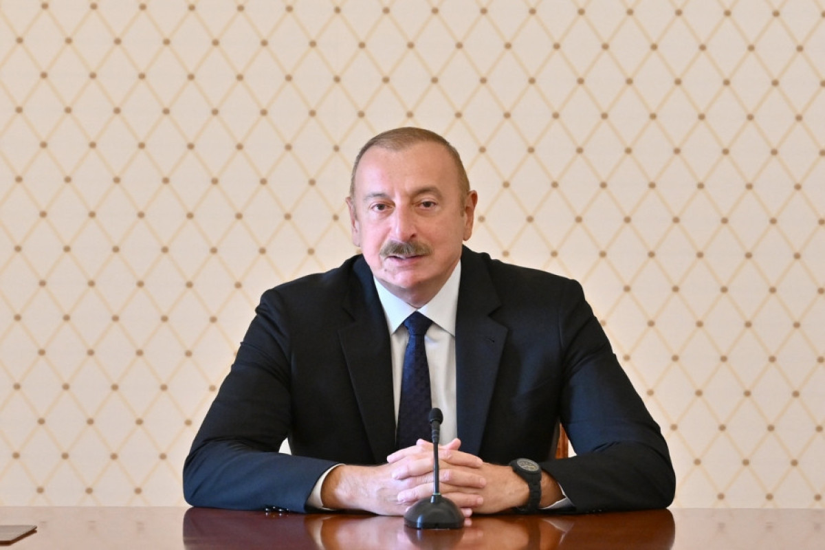 Президент Ильхам Алиев
